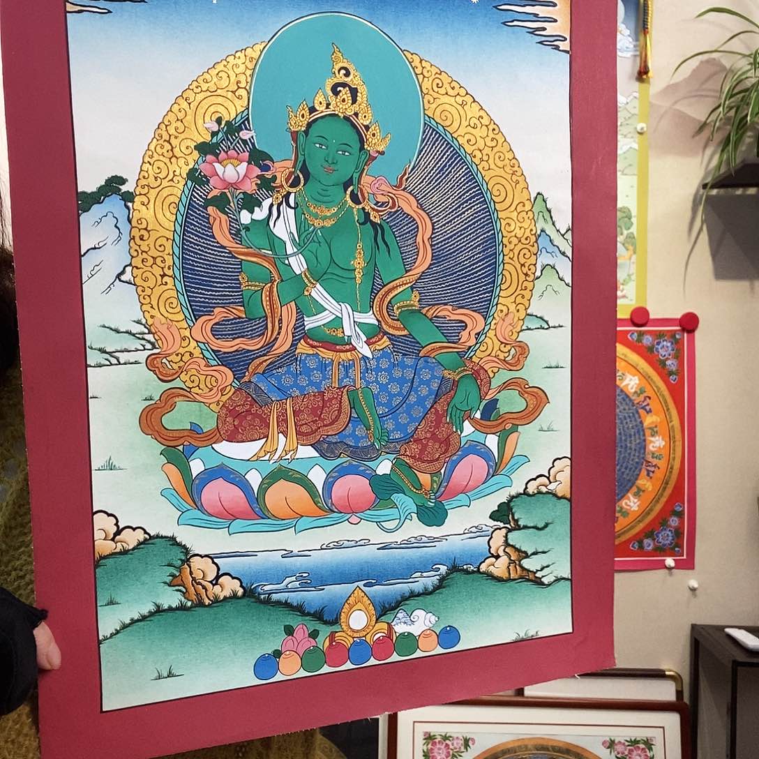 卷轴画纯手绘唐卡25/35
