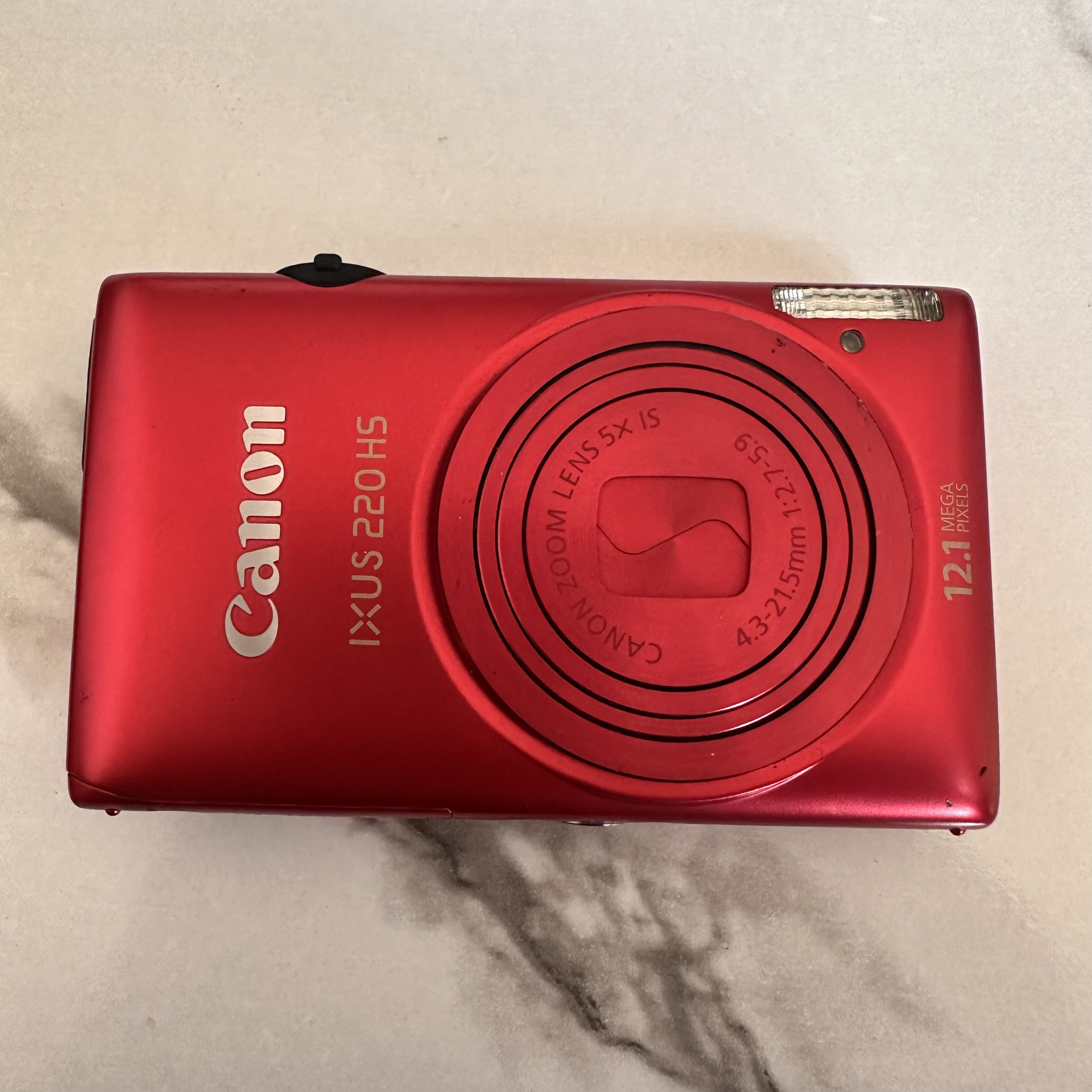 99新 Canon/佳能 佳能ixus220 功能正常质保15天配件齐全拆封NO退