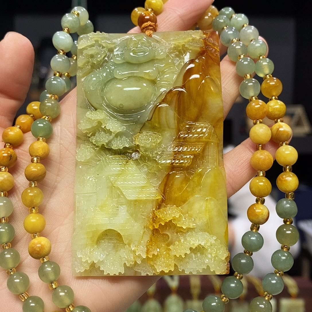 岫玉挂件吊坠手把件戒指未镶嵌