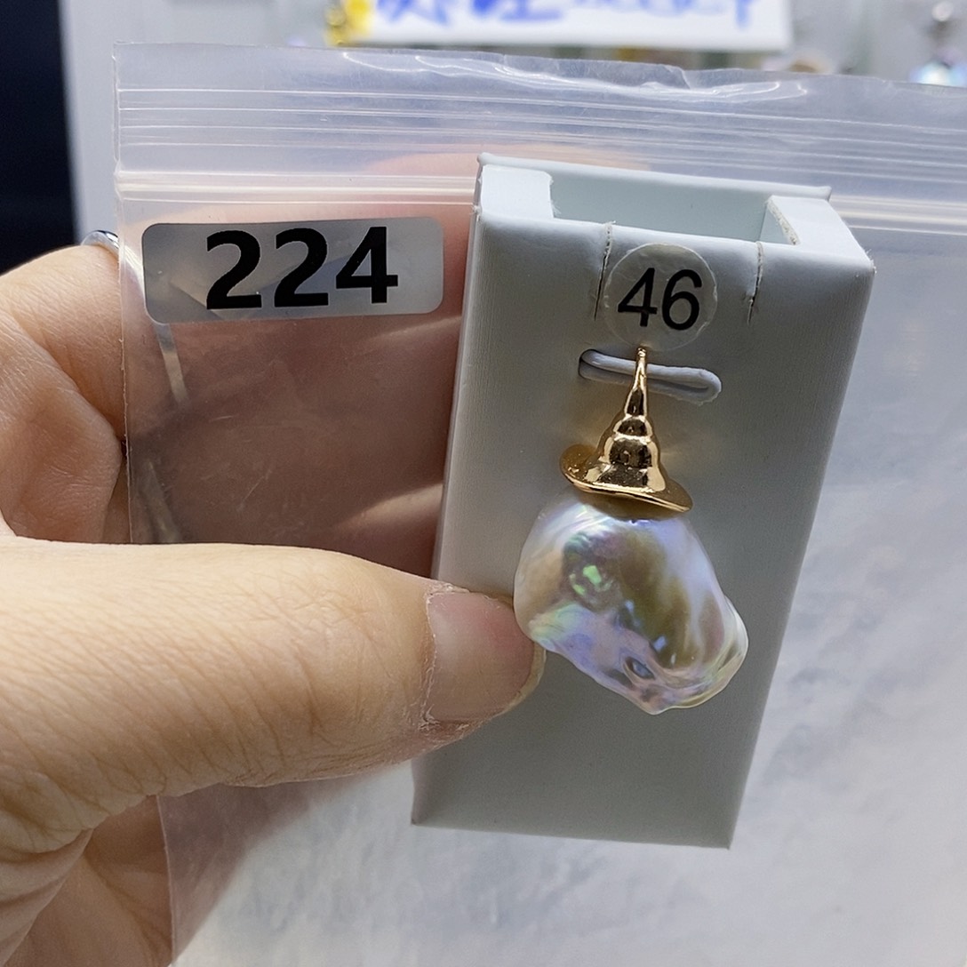 颈饰合金淡水珍珠