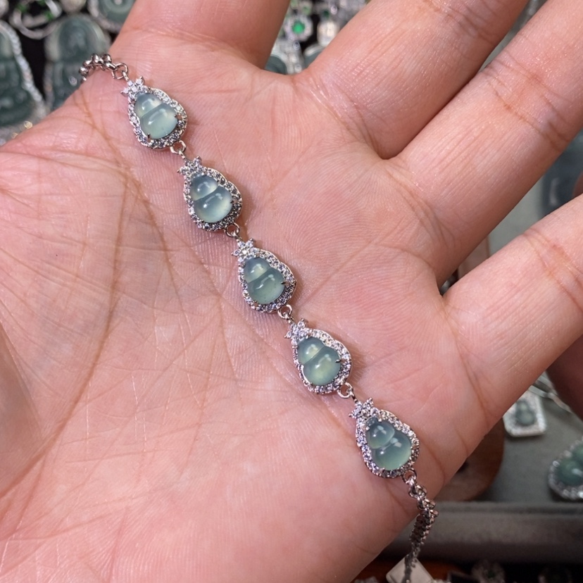 【闪购商品】翡翠未镶嵌颈饰天然