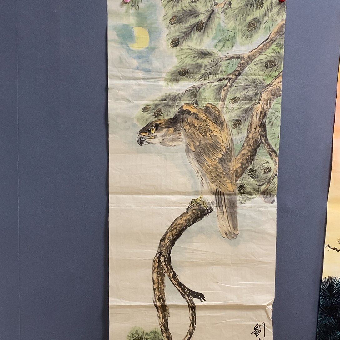 国画刘永志50.138手绘画芯