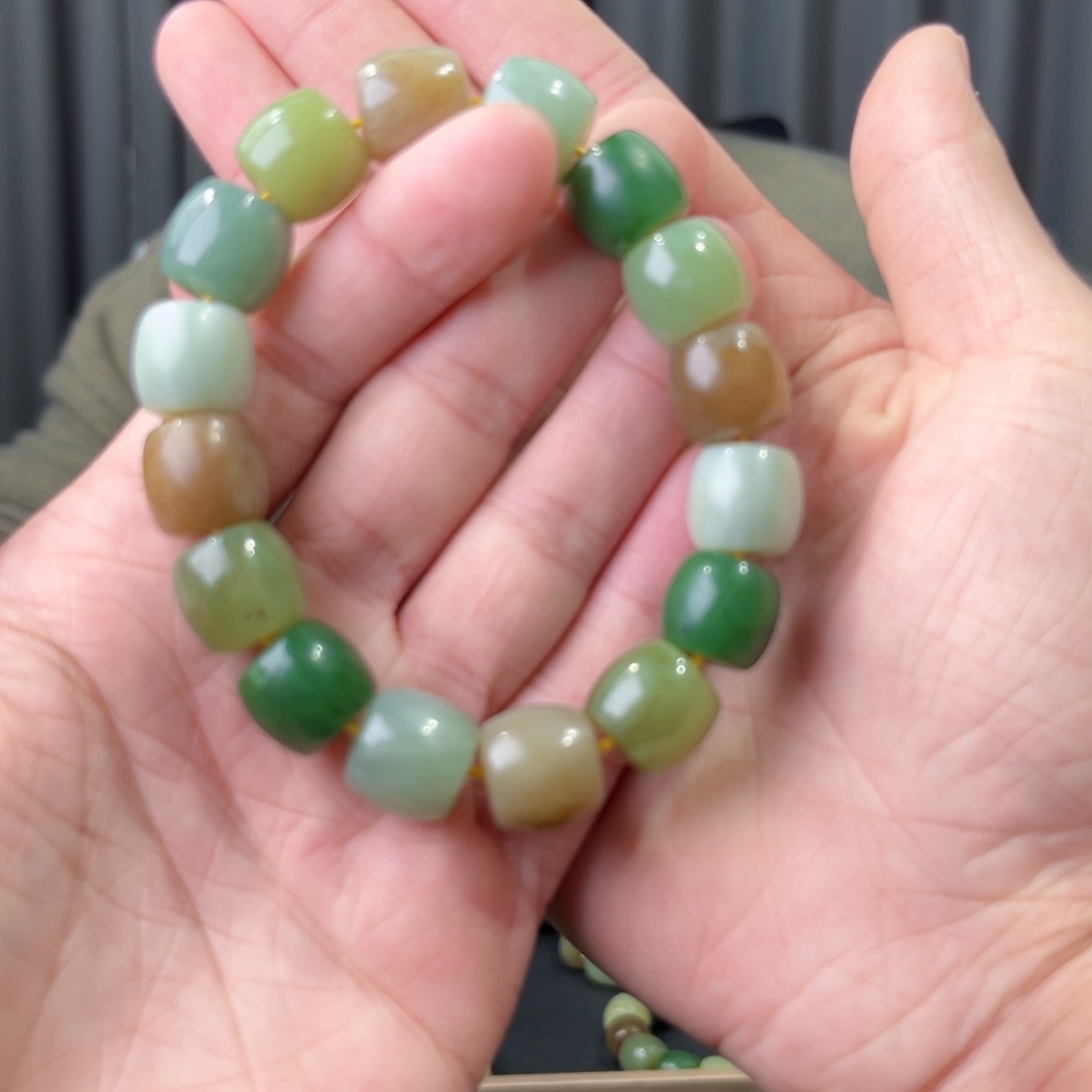 和田玉未镶嵌手串天然和田玉