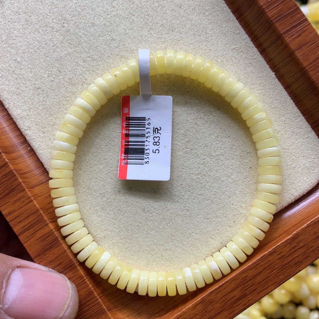 蜜蜡手链未镶嵌蜜蜡