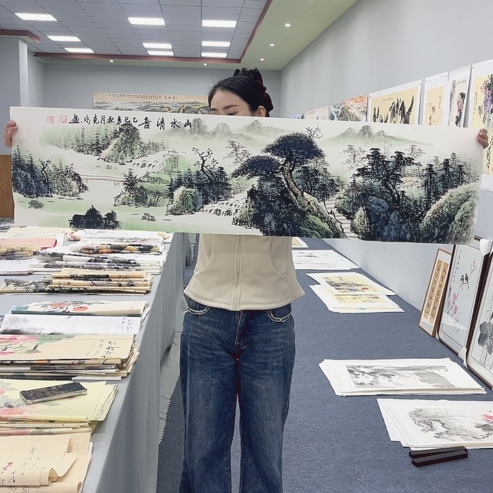 国画国画纯手绘作品