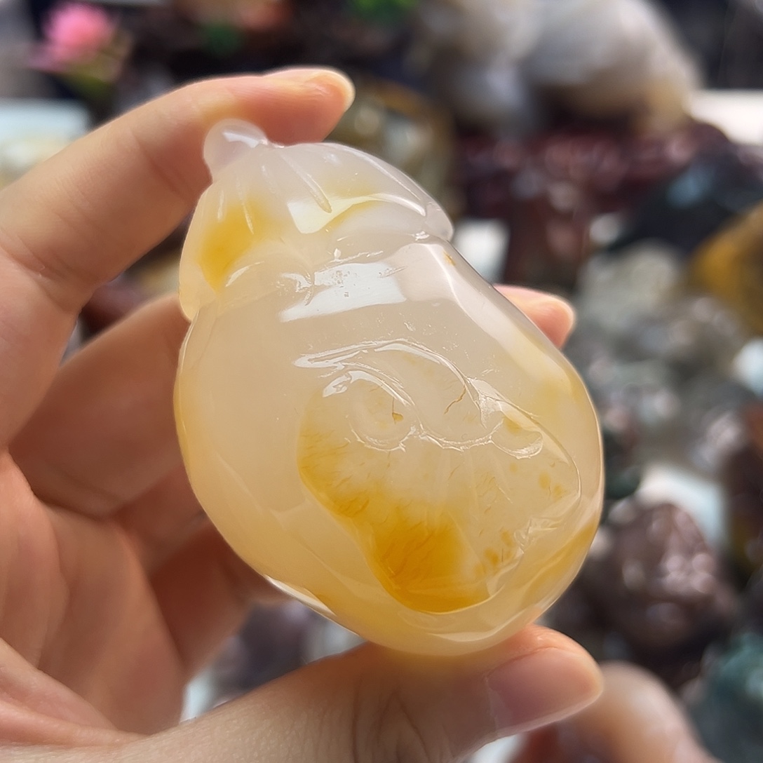 玛瑙/玉髓未镶嵌颈饰