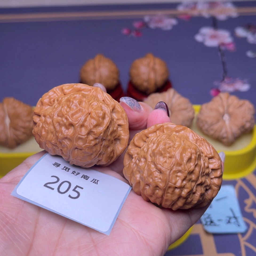 把件文玩核桃南瓜45 205