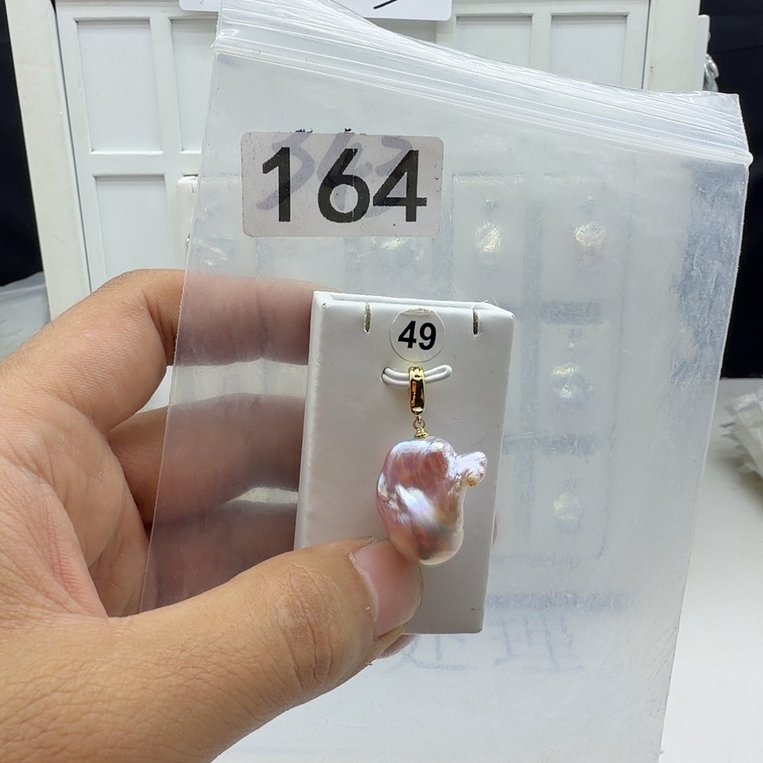 合金颈饰淡水珍珠