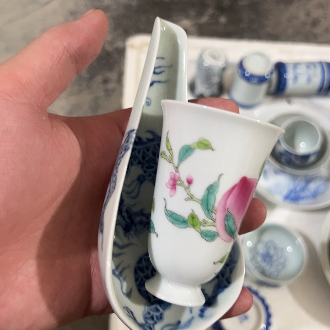 6***6摆件景德镇手工手绘陶瓷