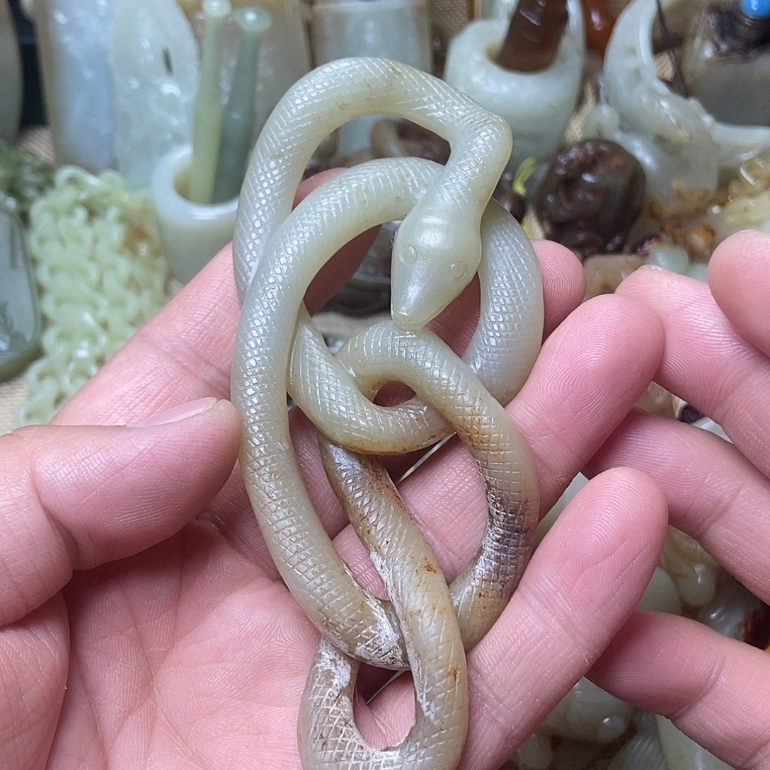 和田玉挂件未镶嵌