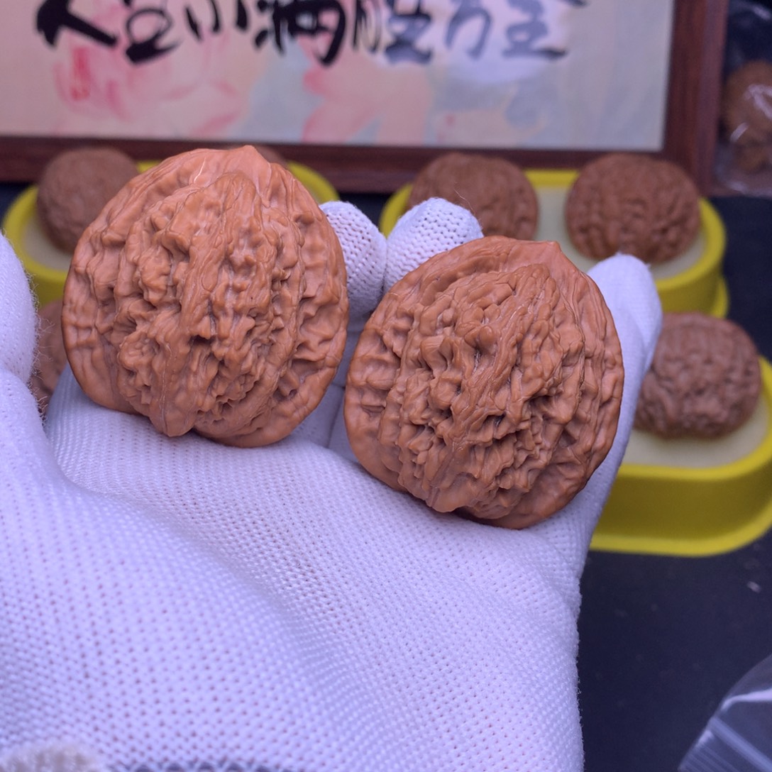 把件文玩核桃43虎头