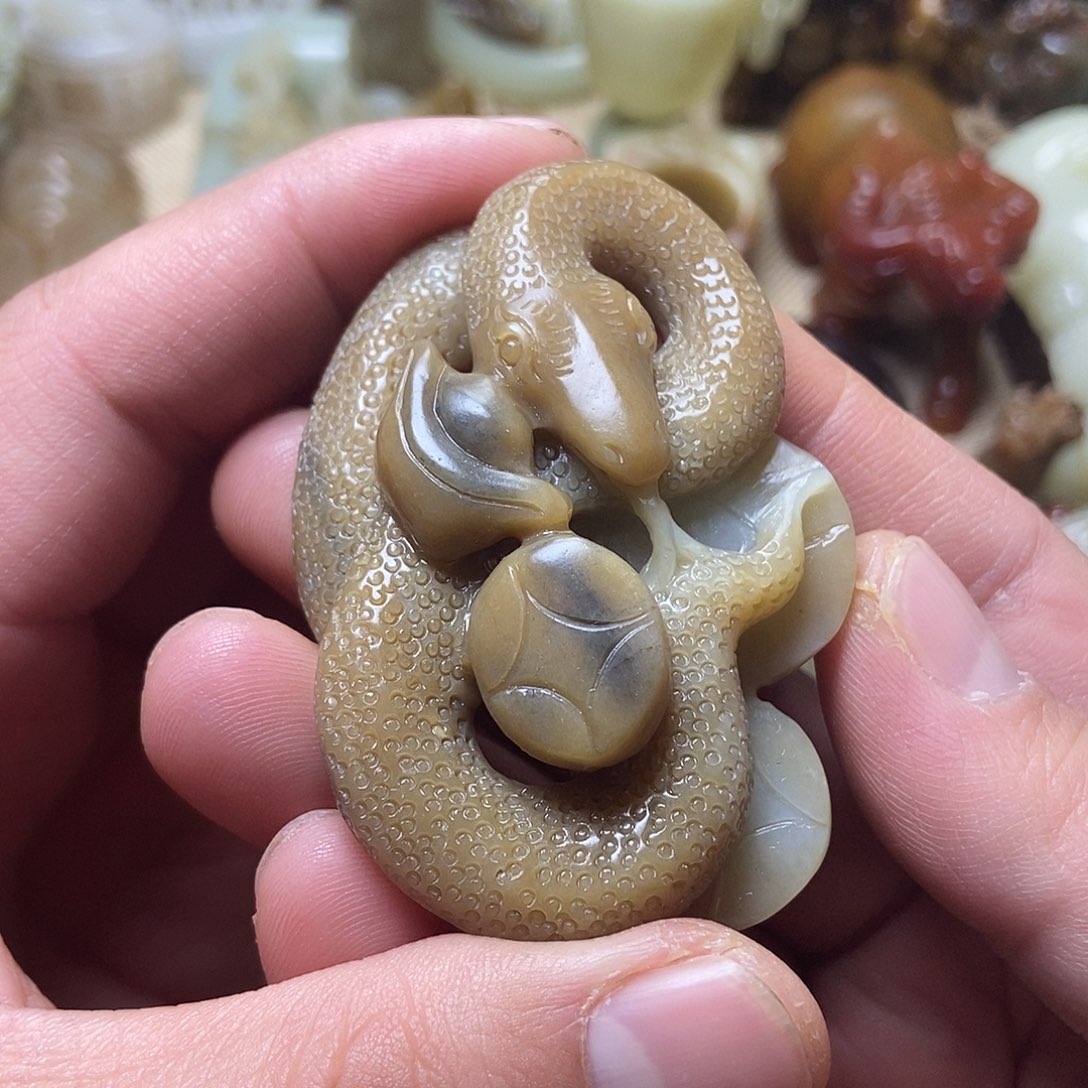 和田玉挂件未镶嵌