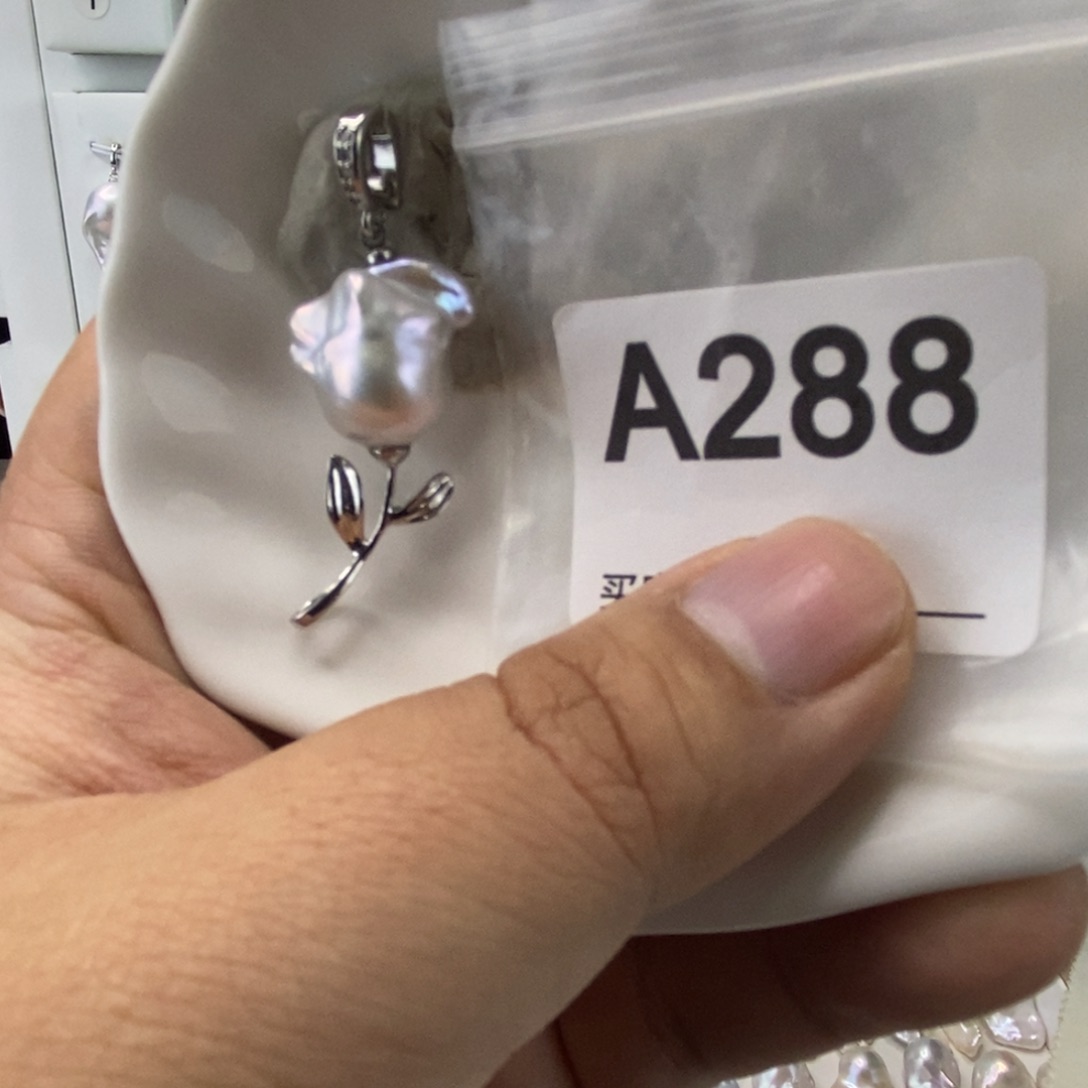 吊坠(不含链)合金淡水珍珠