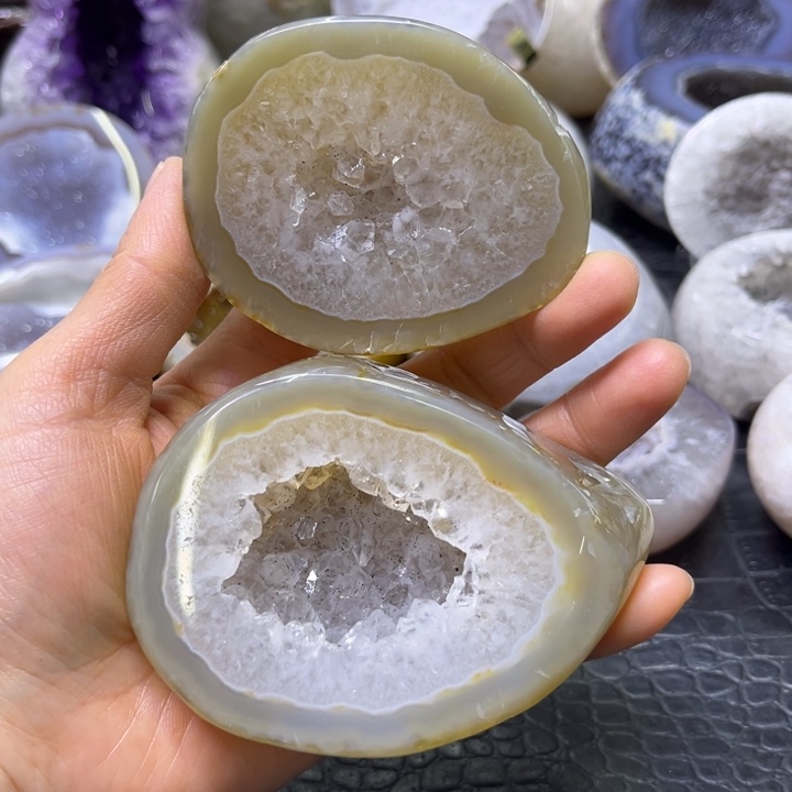 曼***影水晶珠宝半成品未镶嵌聚宝盆