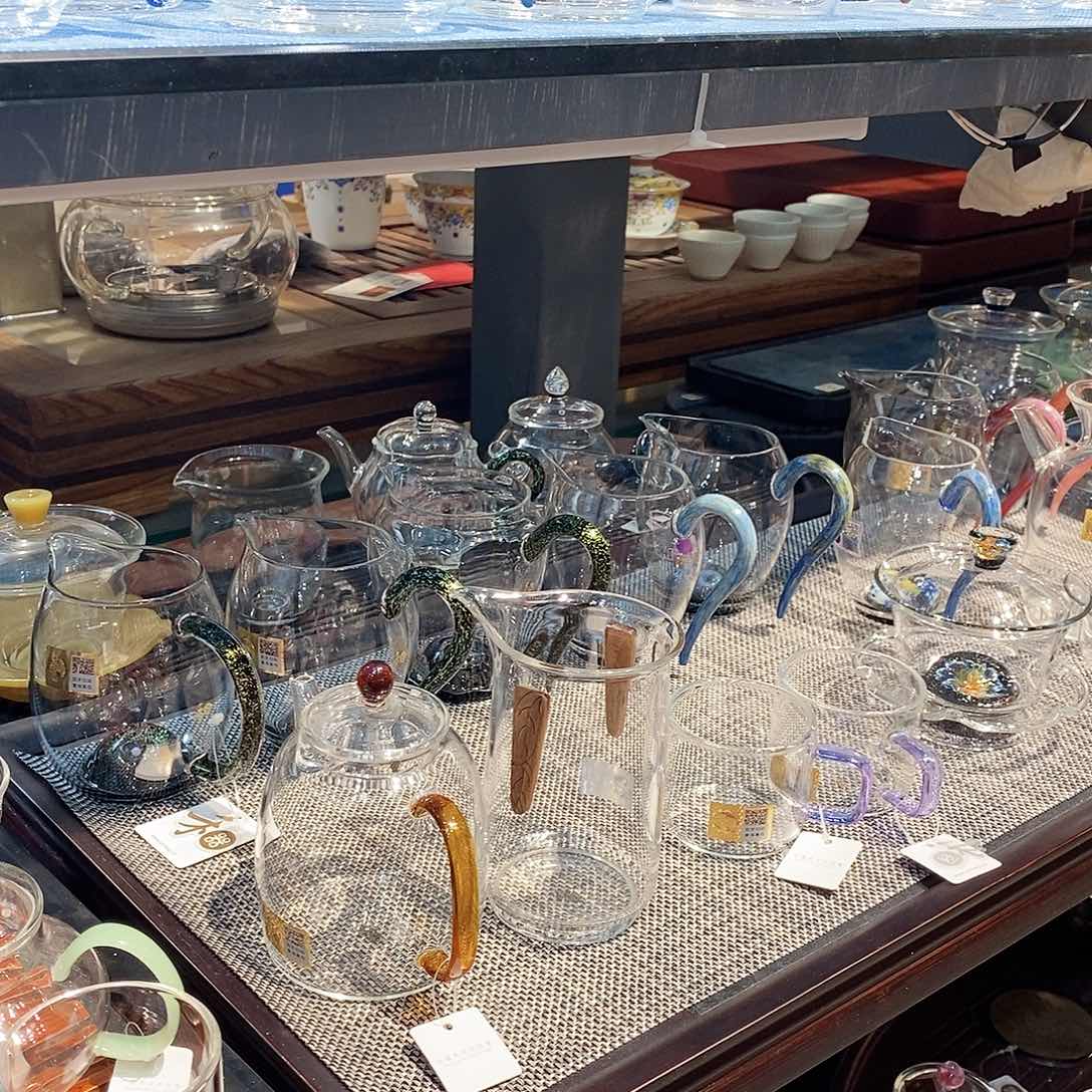 水晶玻璃吸管款，