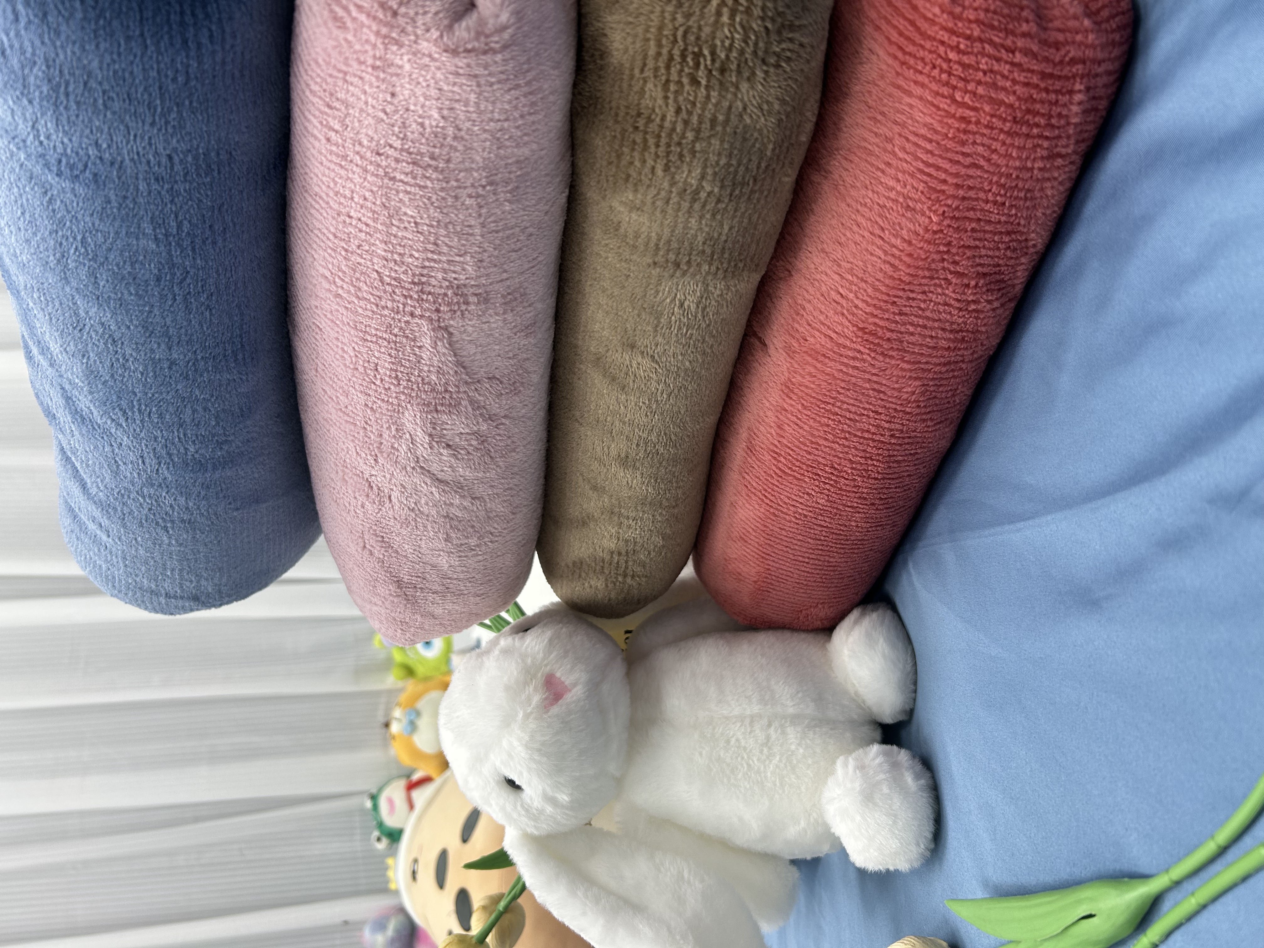 12【随某机】双面绒毛毯休闲午休空调沙发毯保暖床单毛毯四季通用