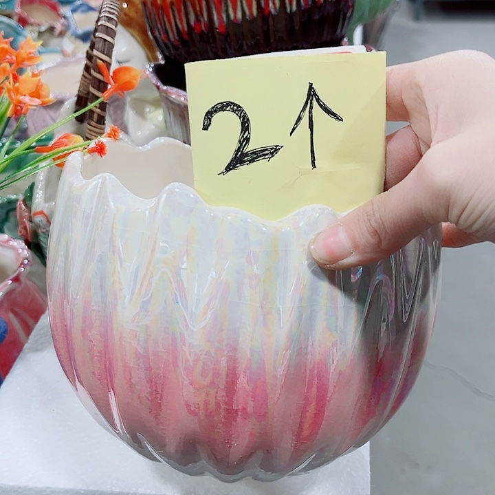 多肉陶瓷花盆满10元包邮