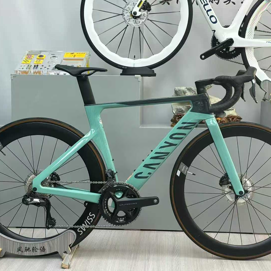蚕蛹canyonslx8全碳纤维公路车