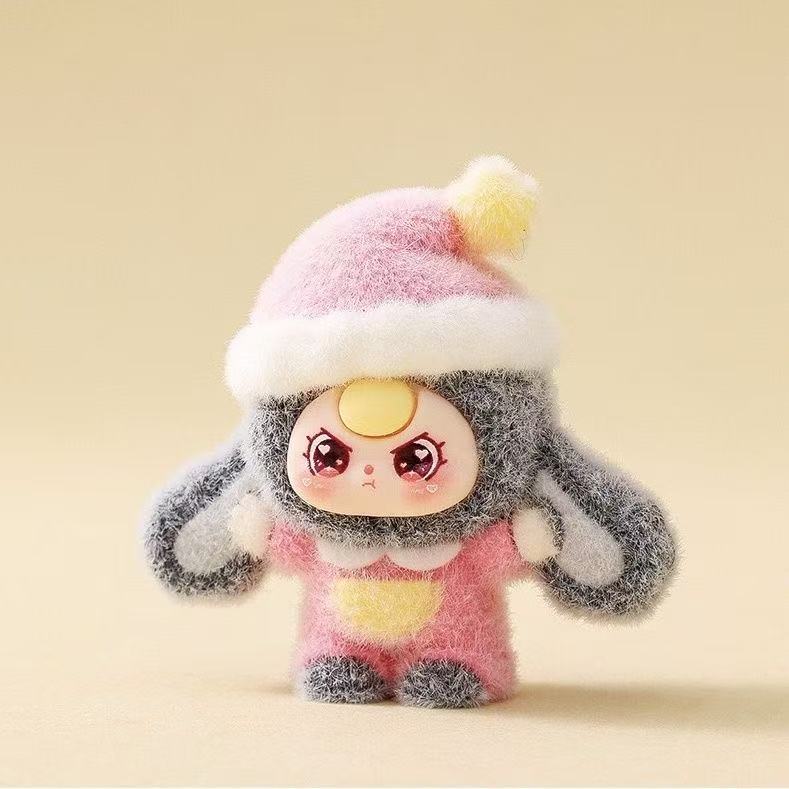 爱媛周边文具DIY植绒萌粒一颗