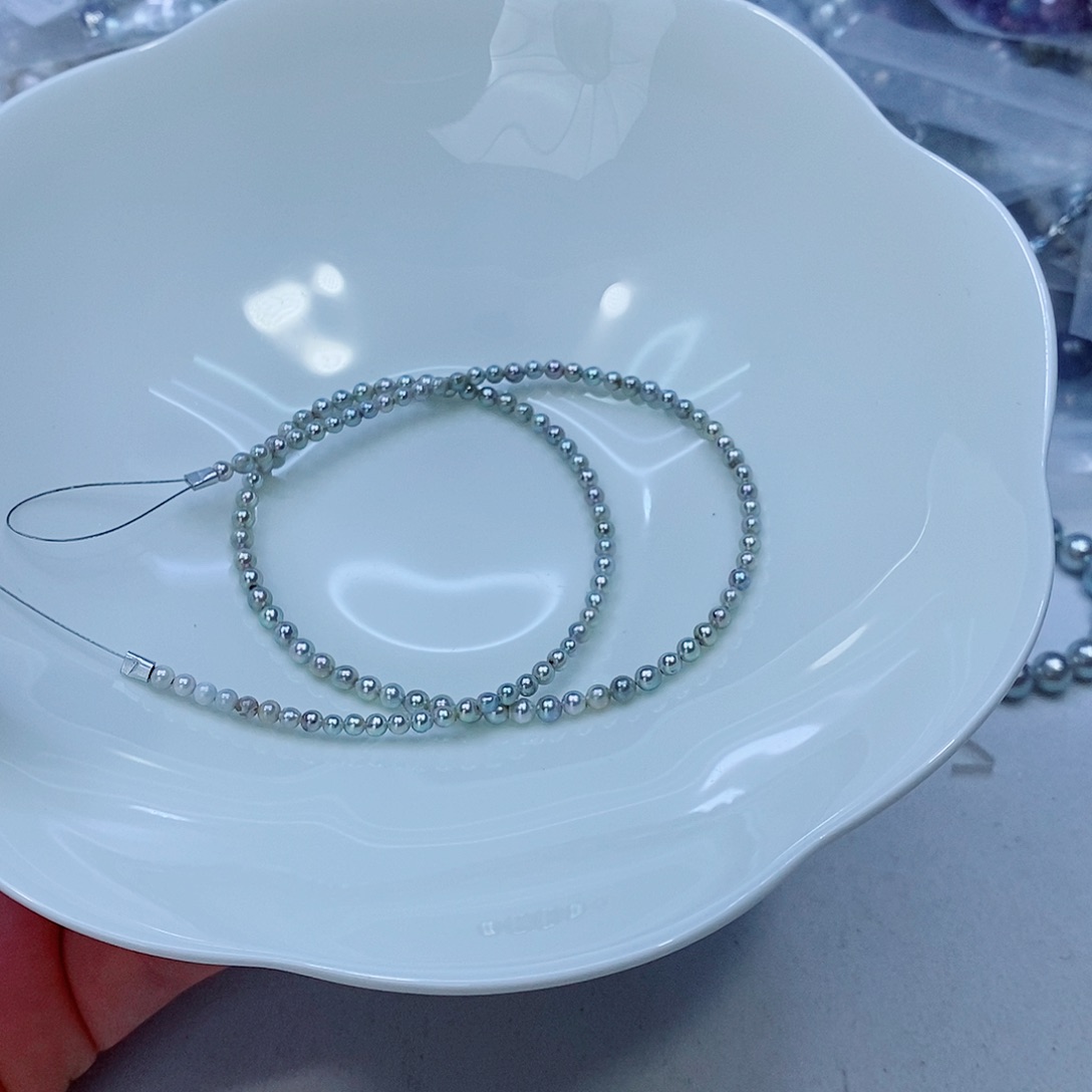 海水珍珠颈饰银S925镶嵌