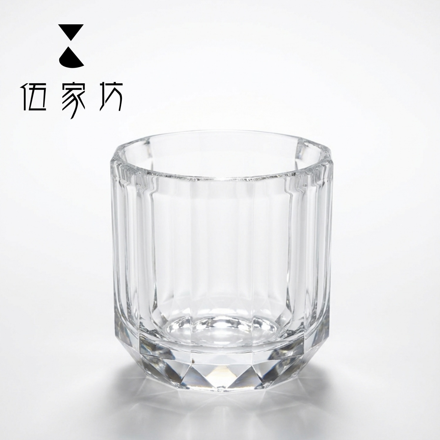 伍家坊‌太阳花绽放杯水晶玻璃威士忌杯｜光影流转间，尽享微醺雅趣✨