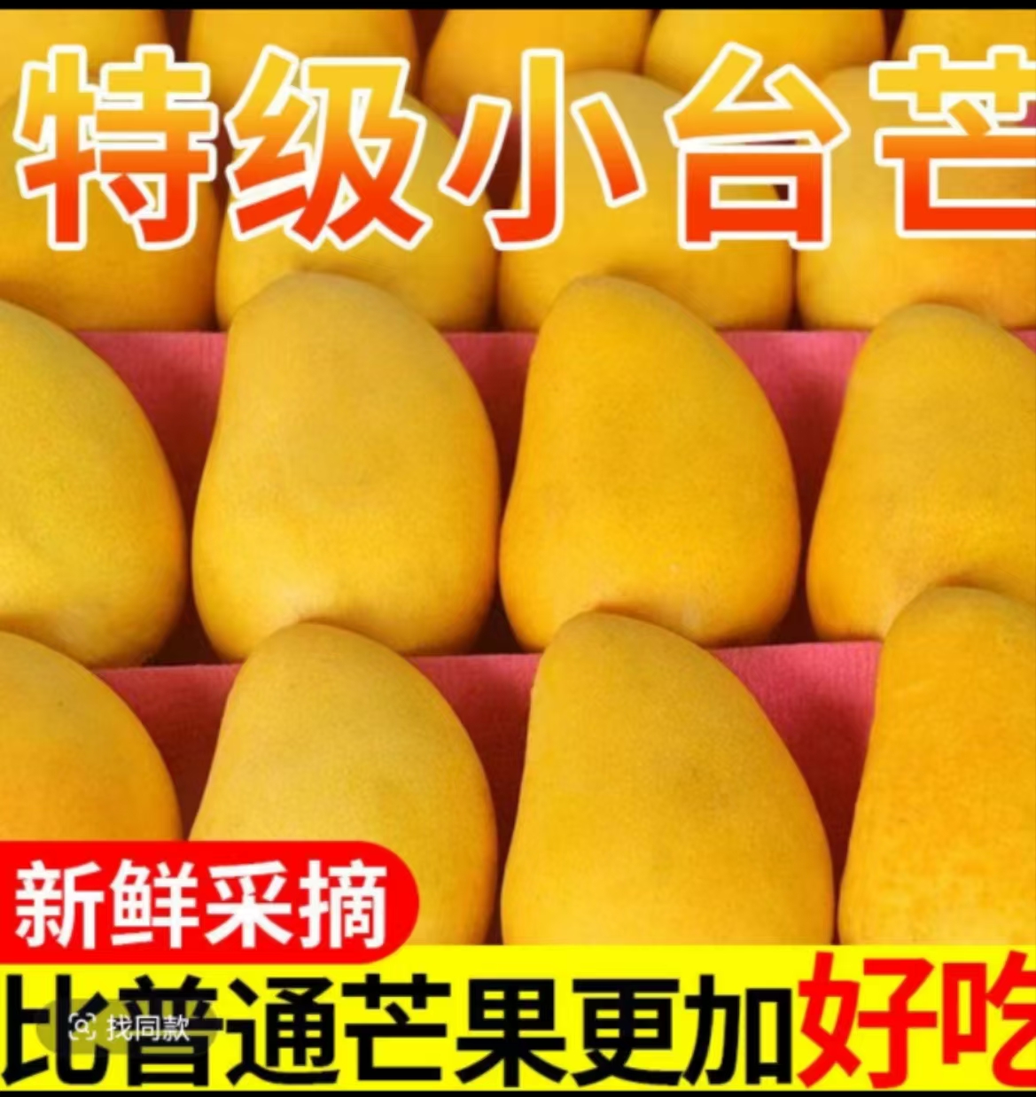 A【助农补贴】正宗小台芒香甜多汁现摘现发产地直发应季水果