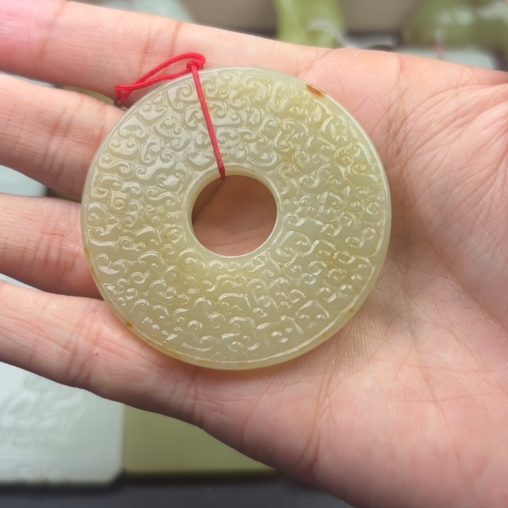 开****和田玉未镶嵌挂件