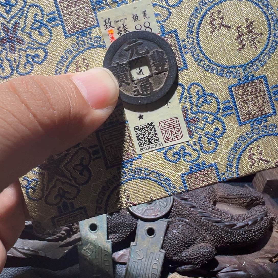 随***。铜元丰通宝中拍无悔