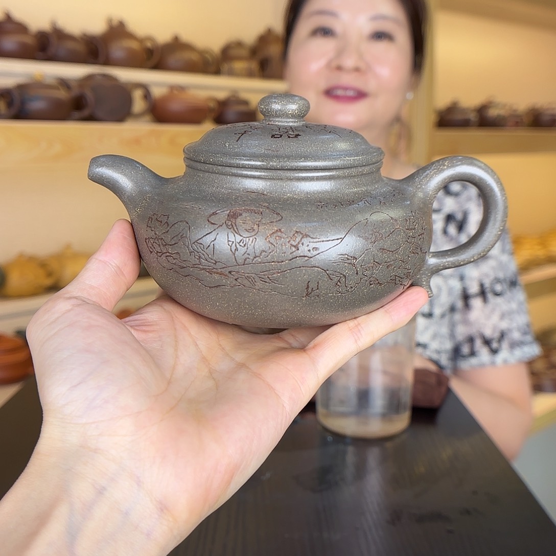 茶壶紫砂李桂敏老师380cc