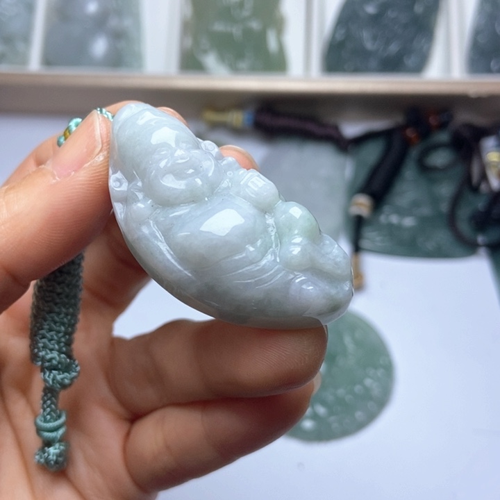 翡翠未镶嵌挂件翡翠
