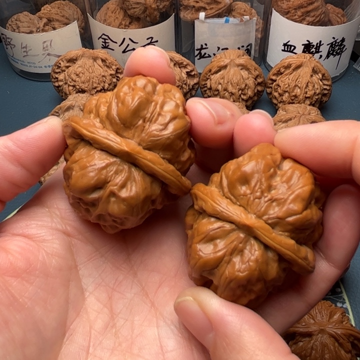 吊坠文玩核桃40×44蛤蟆头