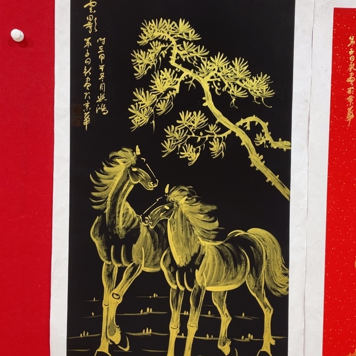 日新画作欣赏作品