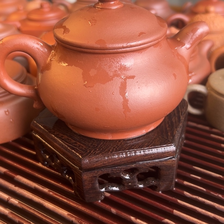 茶案紫砂精工潘壶260cc