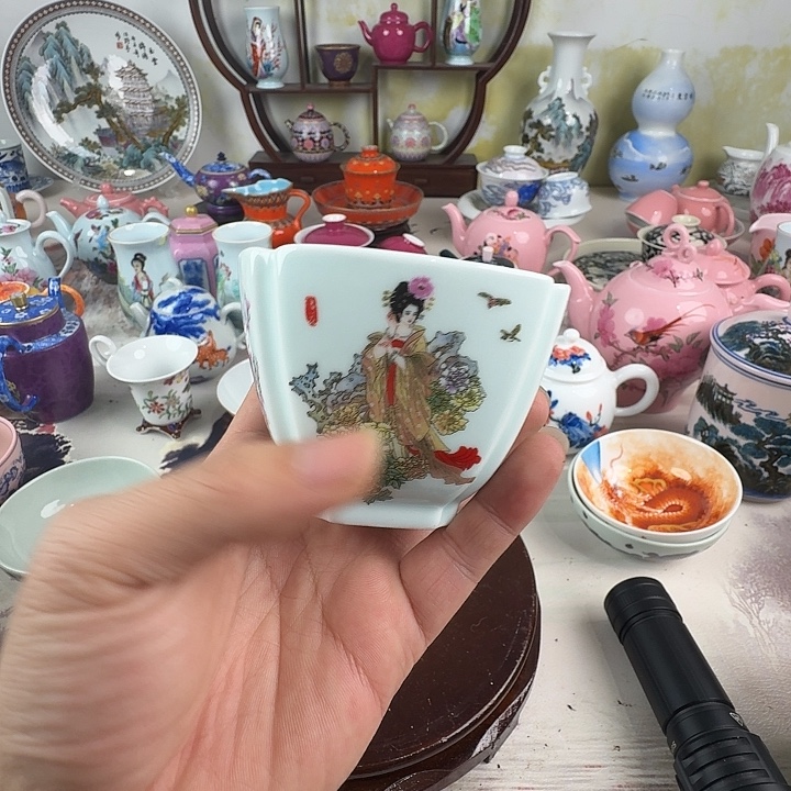 摆件陶景德镇陶瓷老厂瓷4