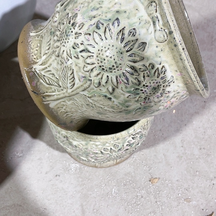 红陶口径18高度18两只正品