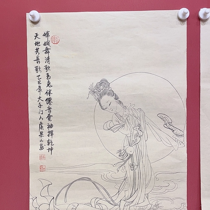 国画侯老师手绘作品