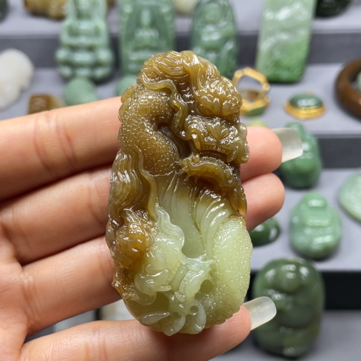 【闪购商品】和田玉吊坠未镶嵌