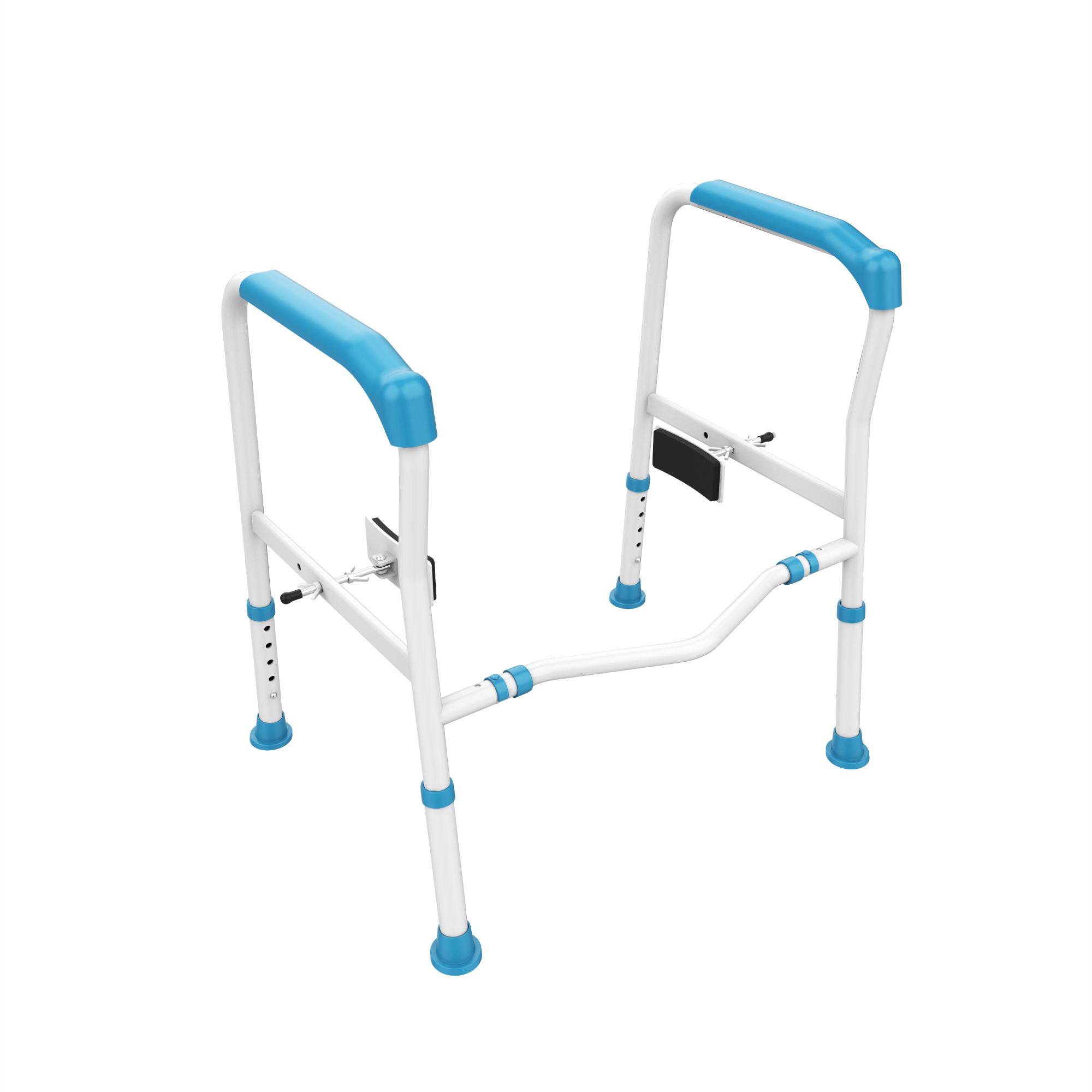 马桶起身扶手 高度五档可调节 颜色灰蓝可选