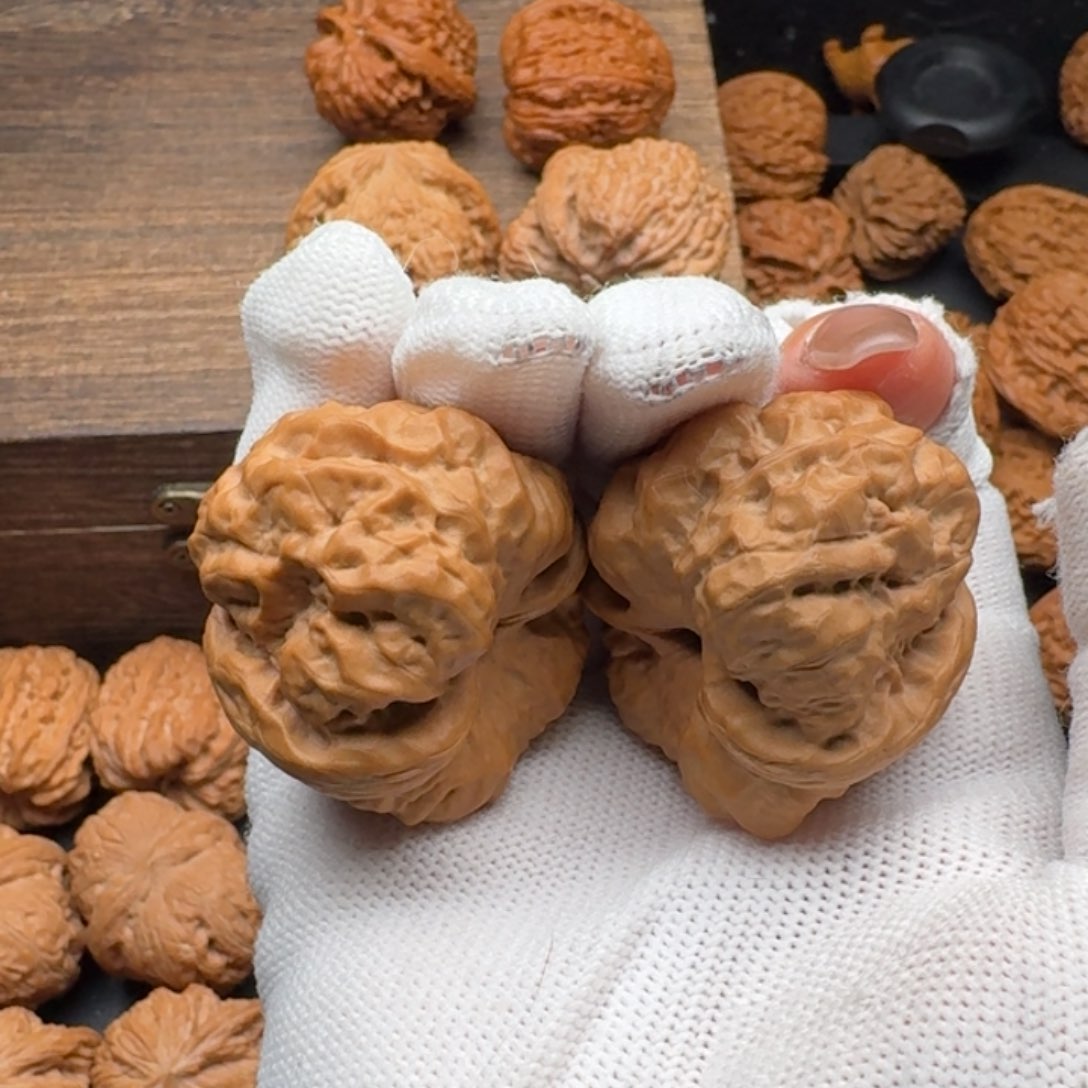 文玩核桃吊坠S*r38蛙蛙4388