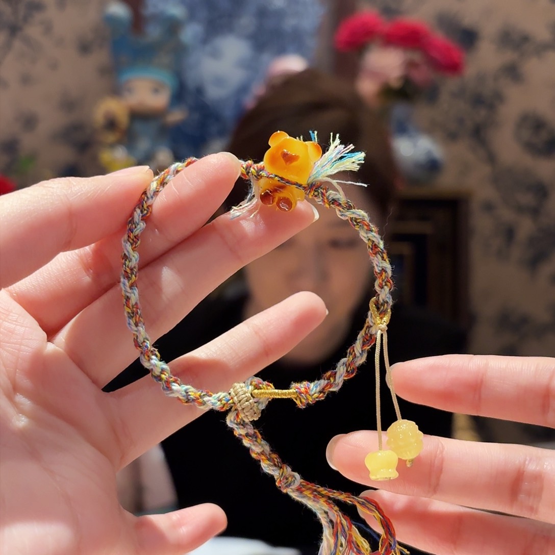 蜜蜡手绳未镶嵌手绳