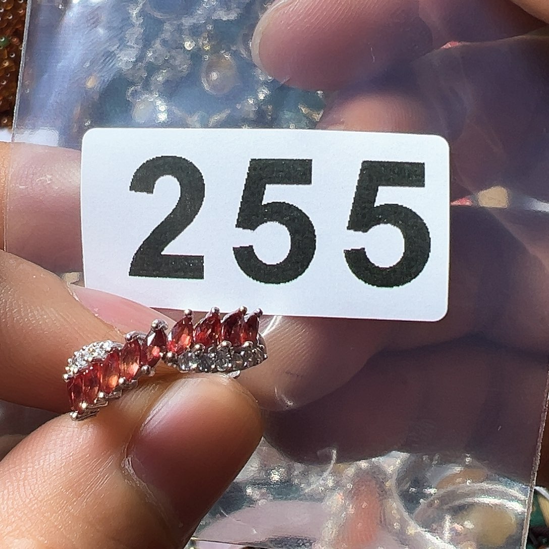 石英质玉戒指银S925镶嵌啾***社