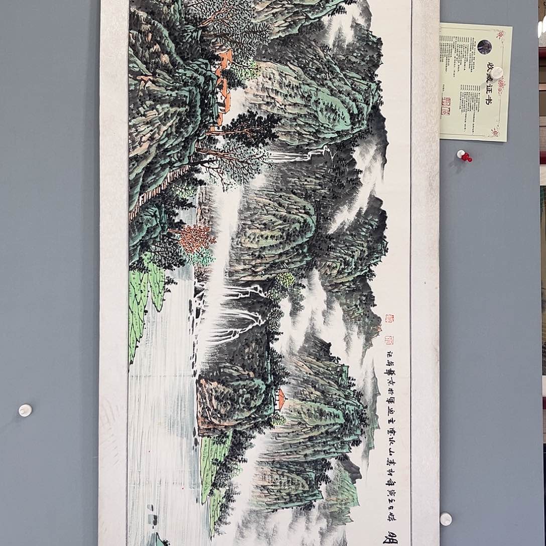 国画国画作品多次在全国