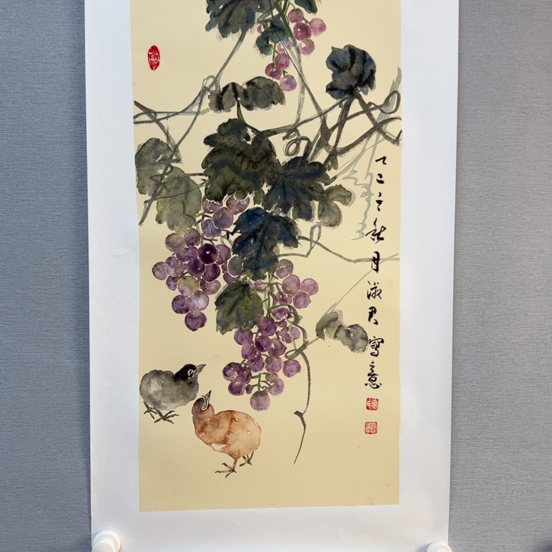 国画亲笔手绘原创作品