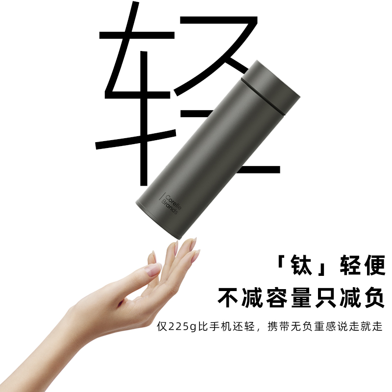 Corelle Brands新品首发简约2025年新款钛杯岩灰色