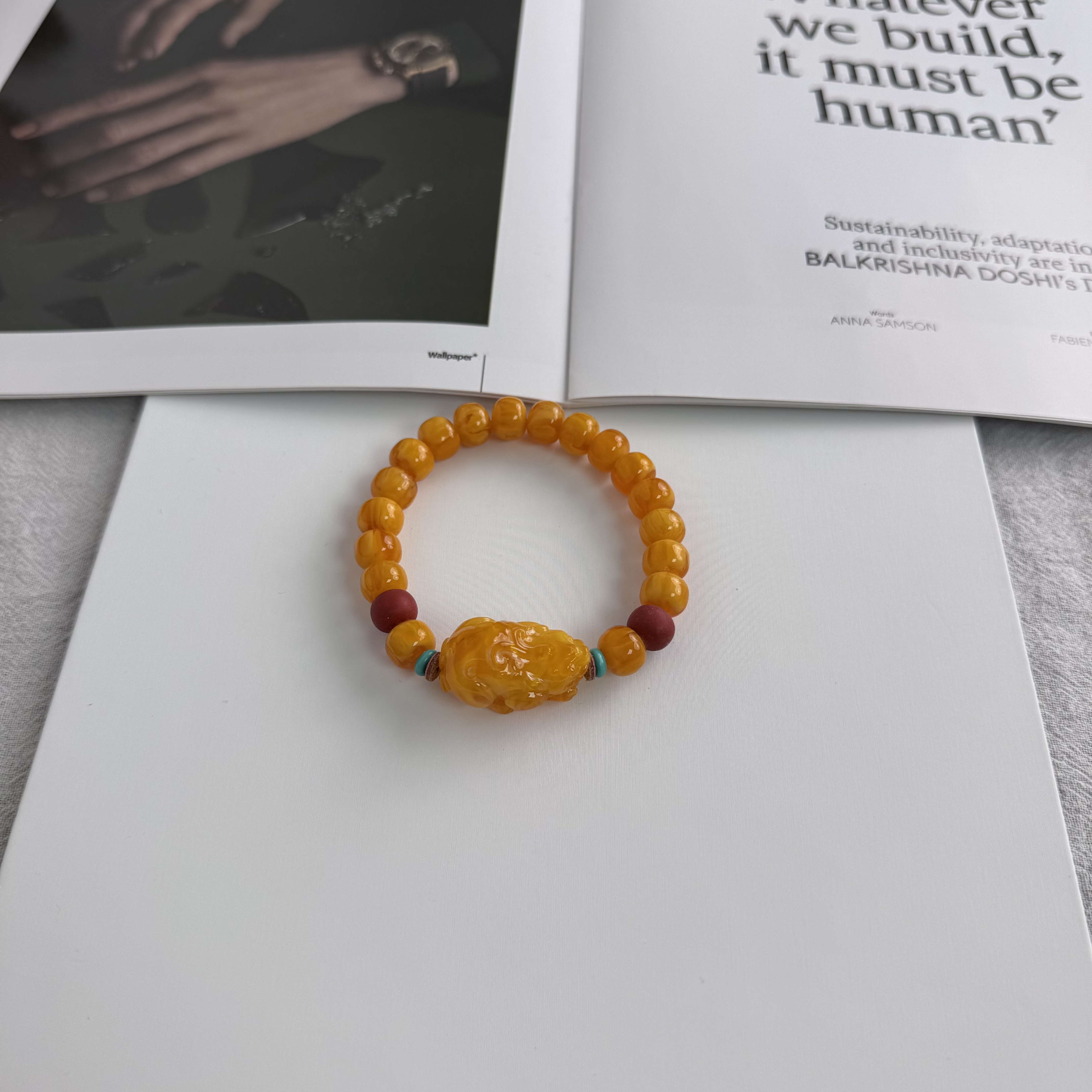 高定珠宝蜜蜡手链10+ZX2778S048