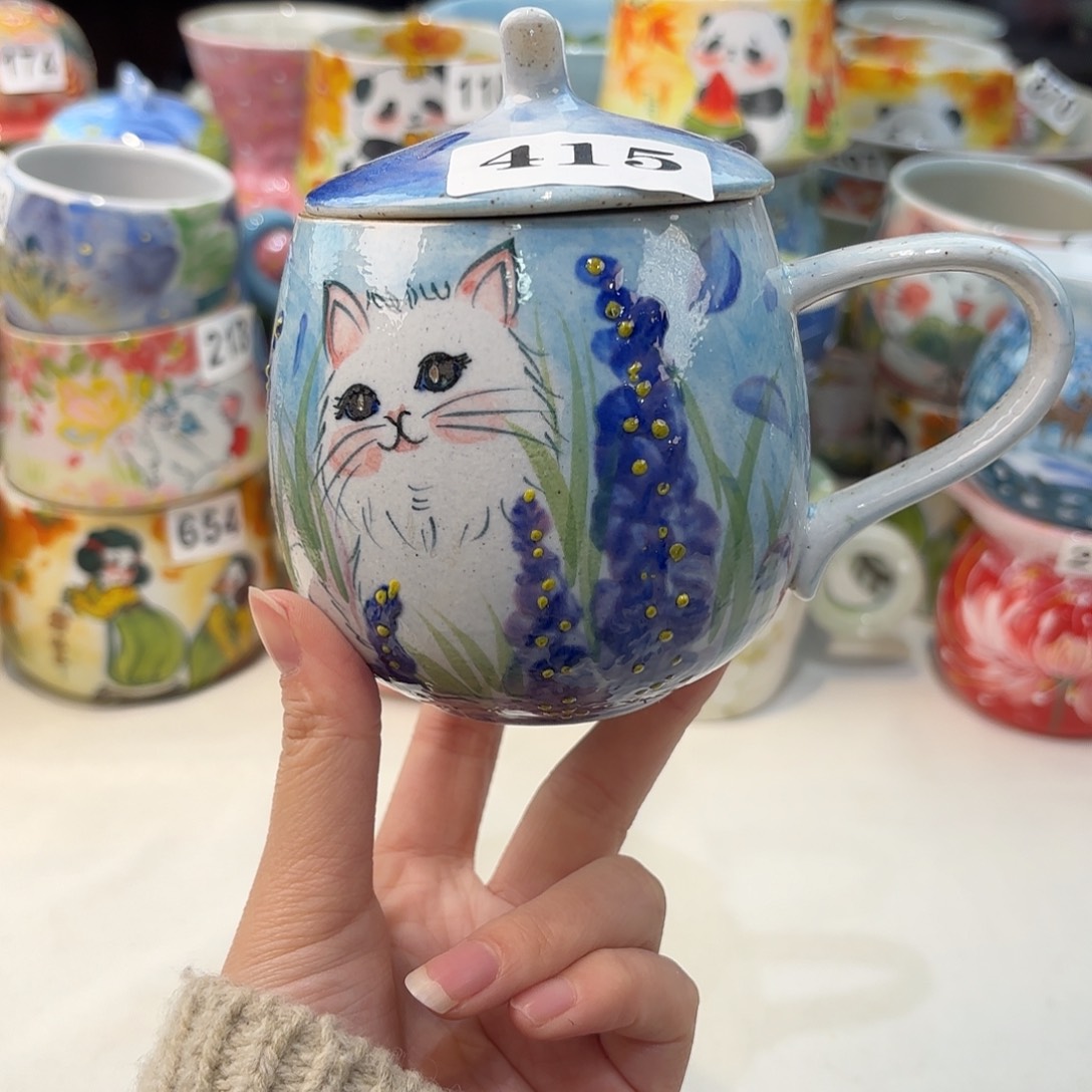 瓷片兔兔好可爱呀打