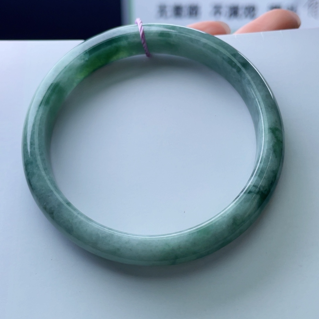 翡翠未镶嵌手镯57
