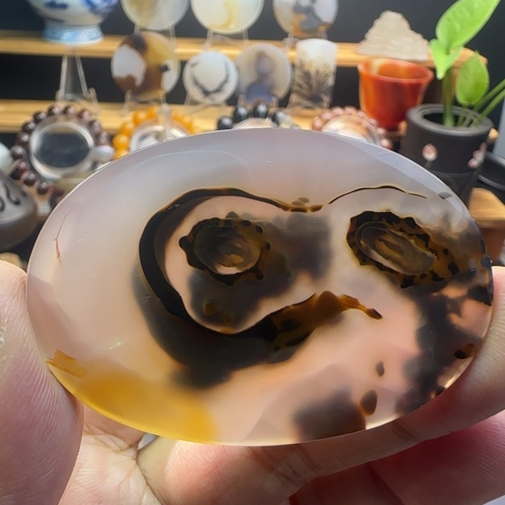 玛瑙/玉髓吊坠(不含链)未镶嵌