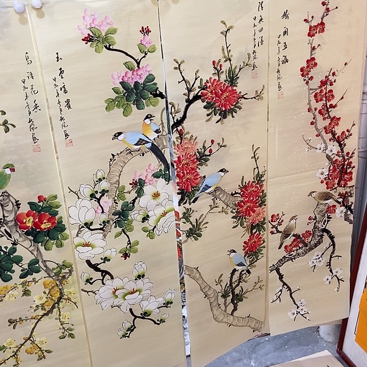 三个张画廊直播间！