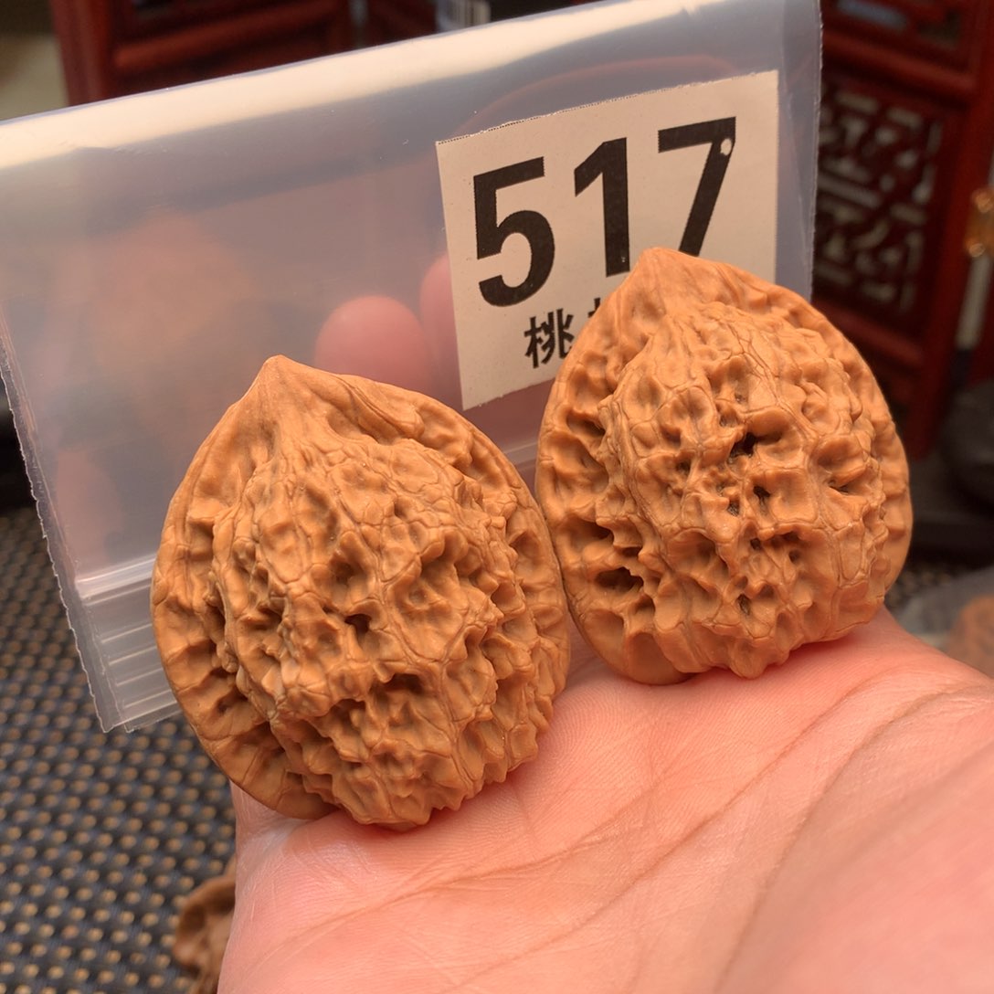 文玩核桃把件官帽40